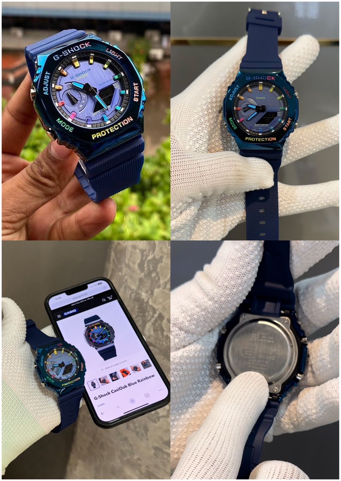 G-SHOCK BLUE PREMIUM WATCH - Image 3
