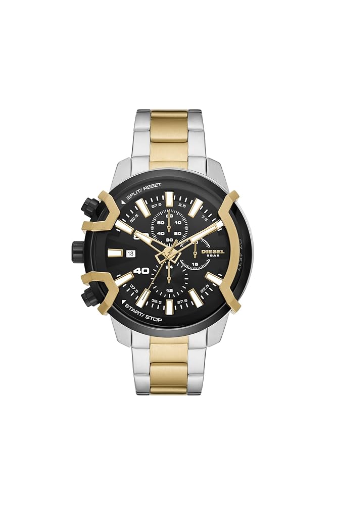 Diese_l 5Bar quartz stainless steel chronograph watch dz4573)