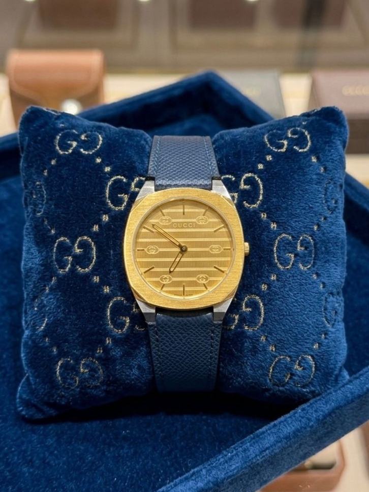 Gucc_i 25H Slim Blue Leather 148