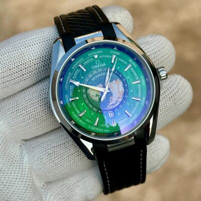 Omeg_a Seamaster Black Green