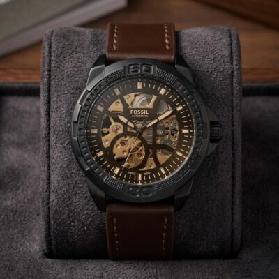 Fossi_l Bronson Automatic Brown Leather 207