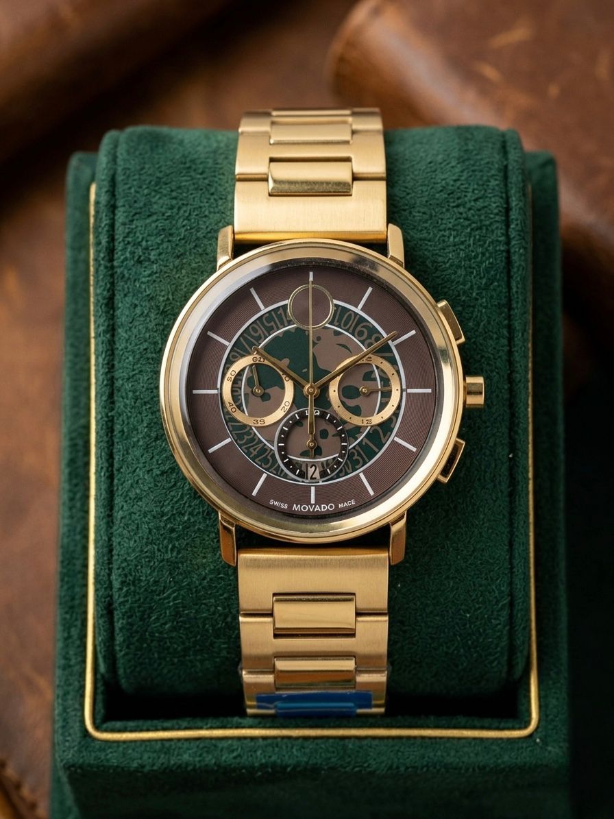 Movado Bold Evolution 2.0 Gold-Green 113