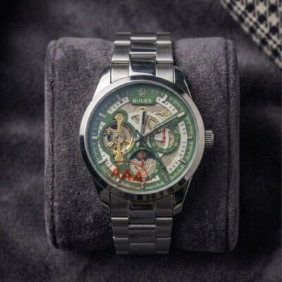 Role_x Classic Commuter Automatic Silver Green 253
