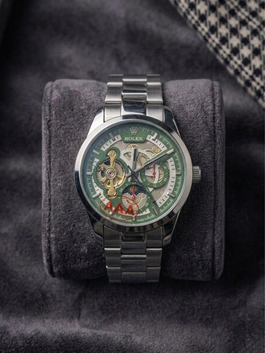 Role_x Classic Commuter Automatic Silver Green 253