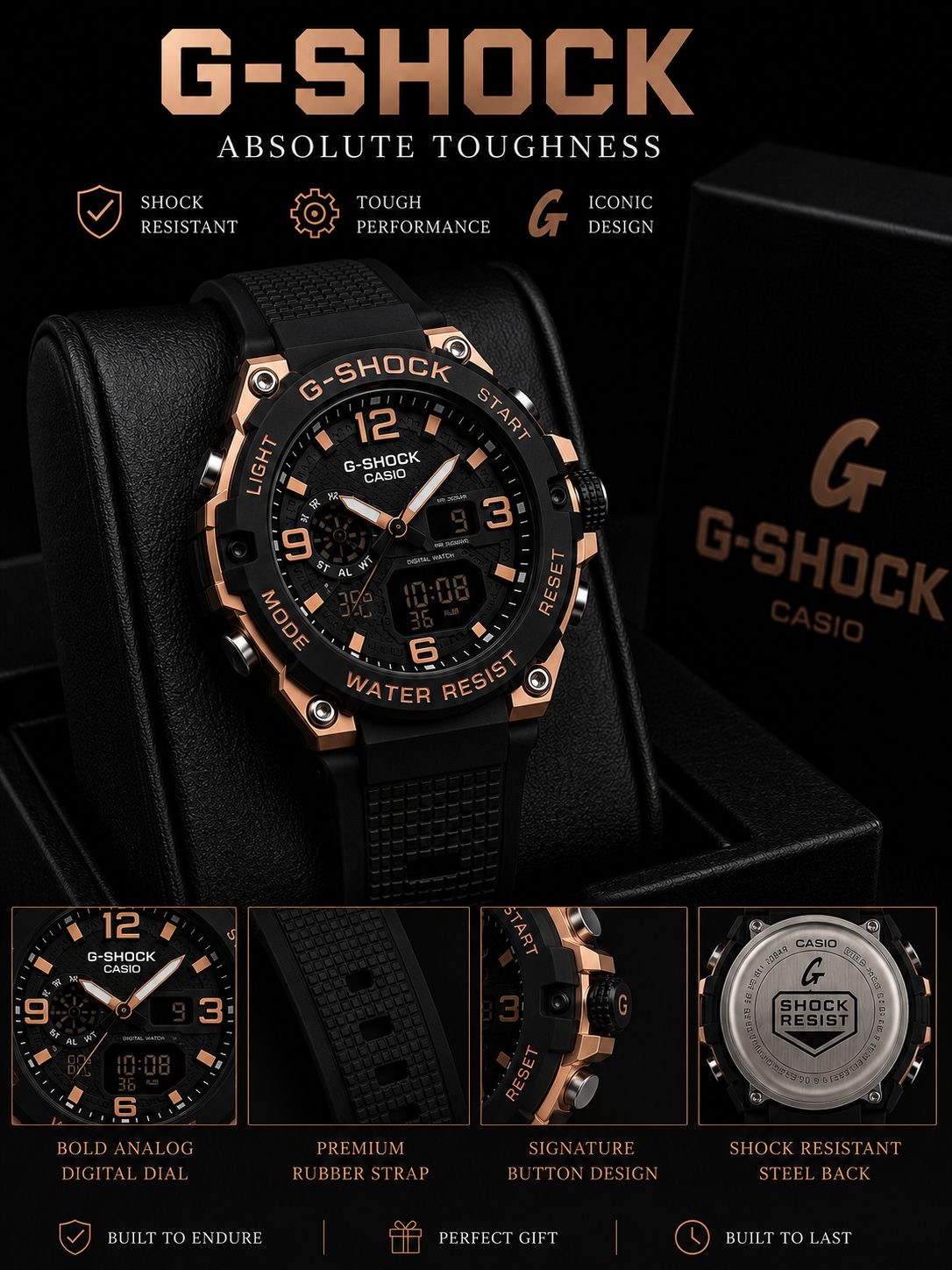 Casio G-gshock Ga900 Rose