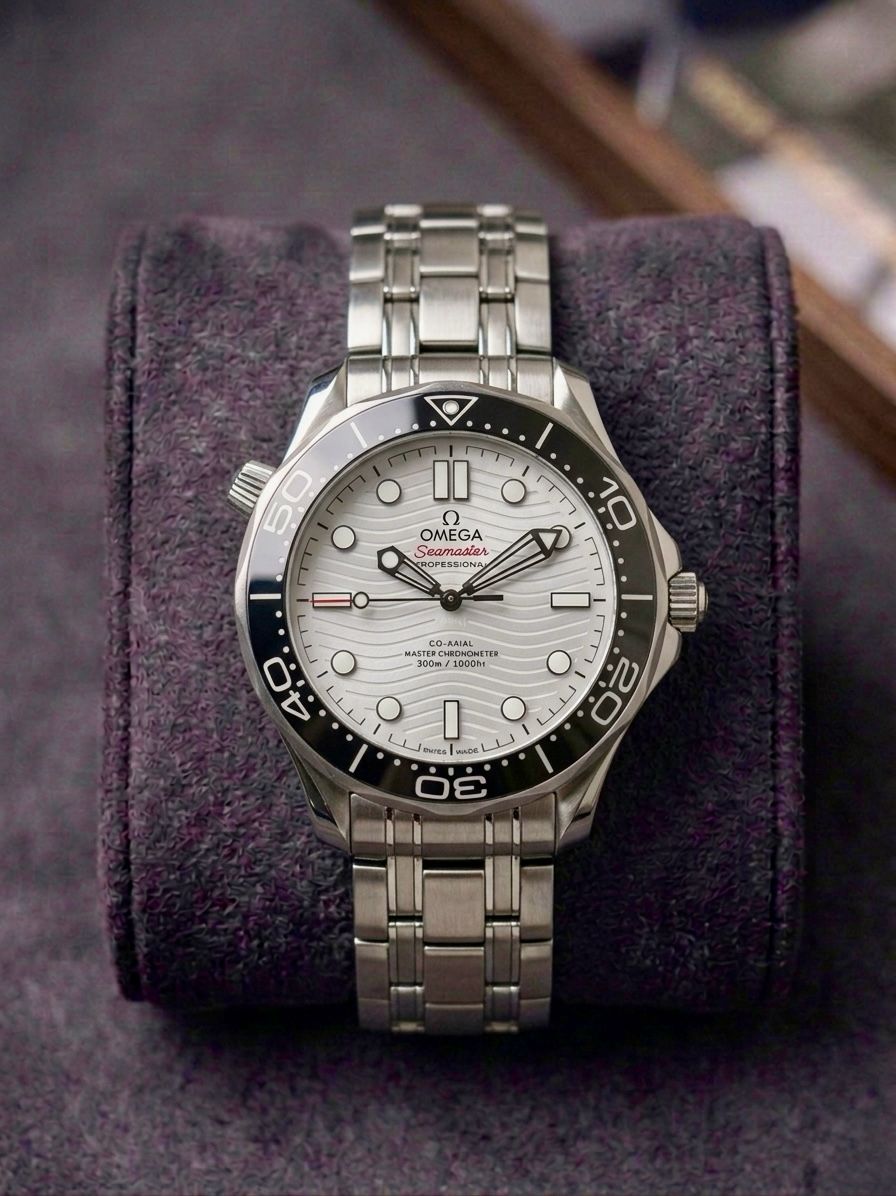 Omeg_a SeaMaster Diver Automatic Silver White 267