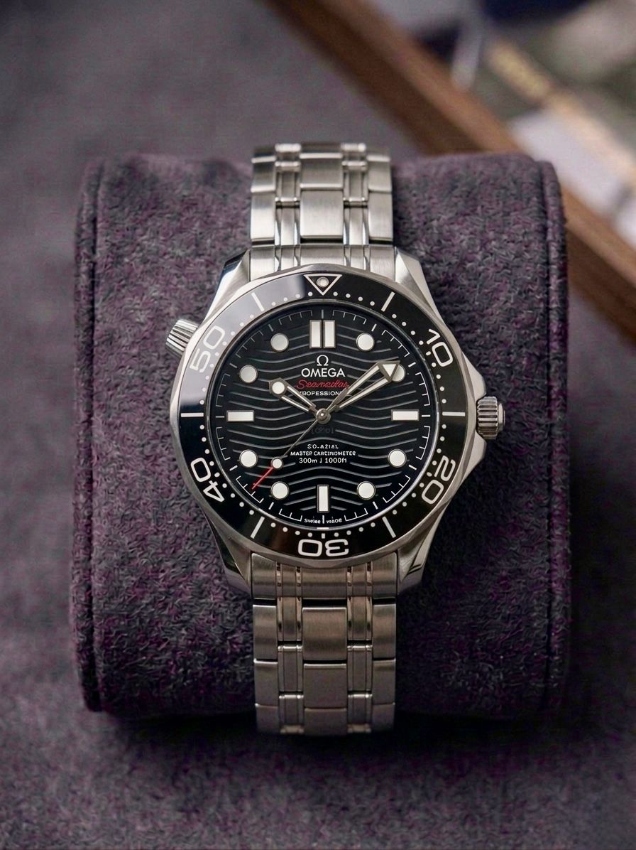 Omeg_a SeaMaster Diver Automatic Silver Black 270