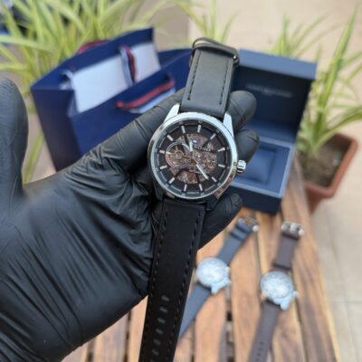 Tomm y Hilfiger Leather Belt Automatic