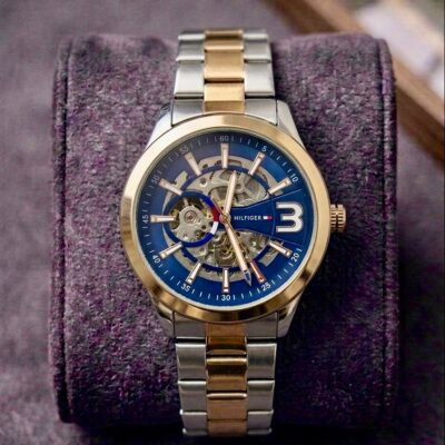 Tommy_Hilfiger Automatic Skeleton 2 Tone 295